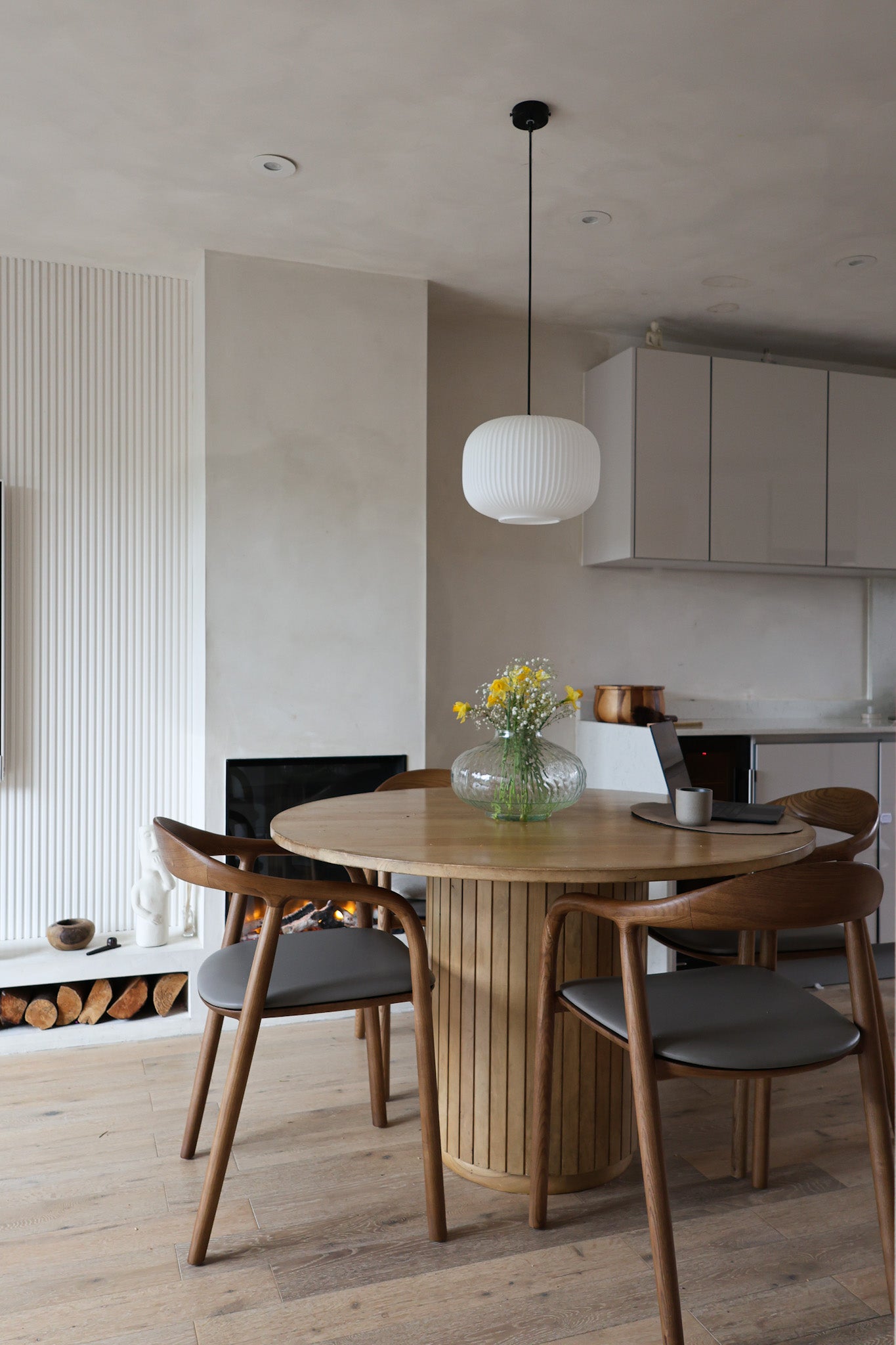 Sample beige limewash paint in Moonstone shade from Limewash.com, showcasing smooth limewash