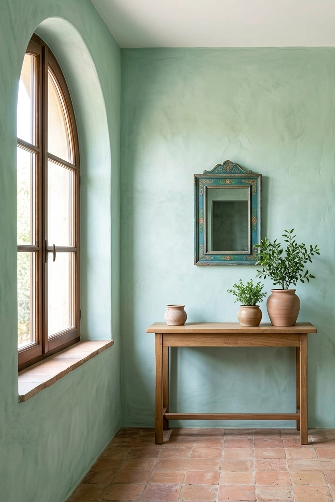 limewash green aqua
