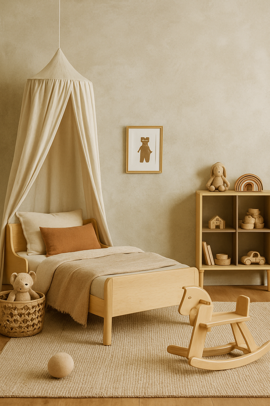 Rice Peel Light Brown Limewash