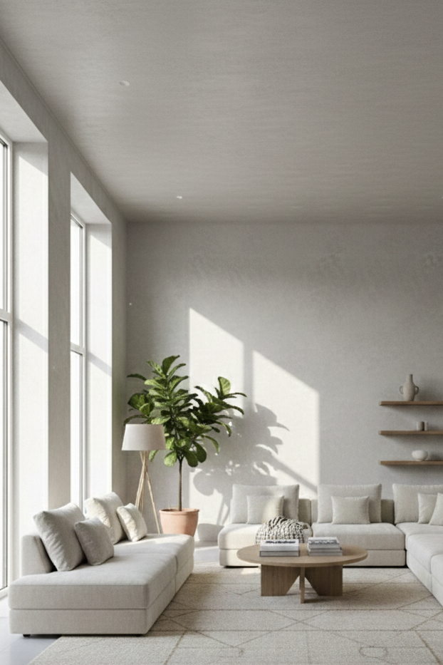 Grey Limewash Shades