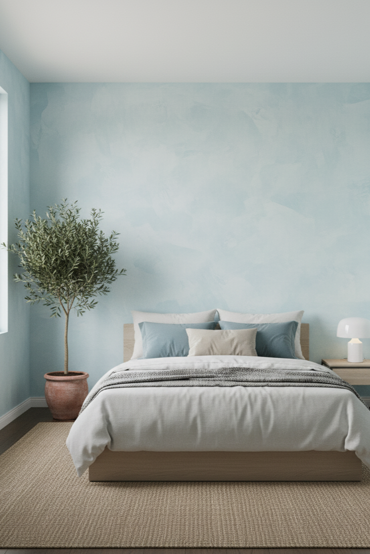 Limewash Paint - Oceania (Light Blue)