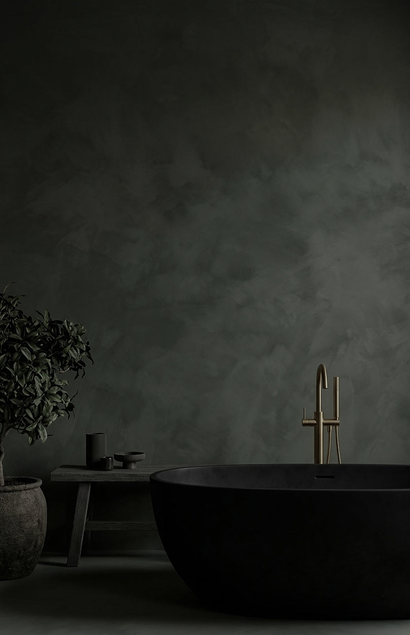 Pine Forest beige limewash, neutral limewash for walls with a soft, natural pine forest tone.