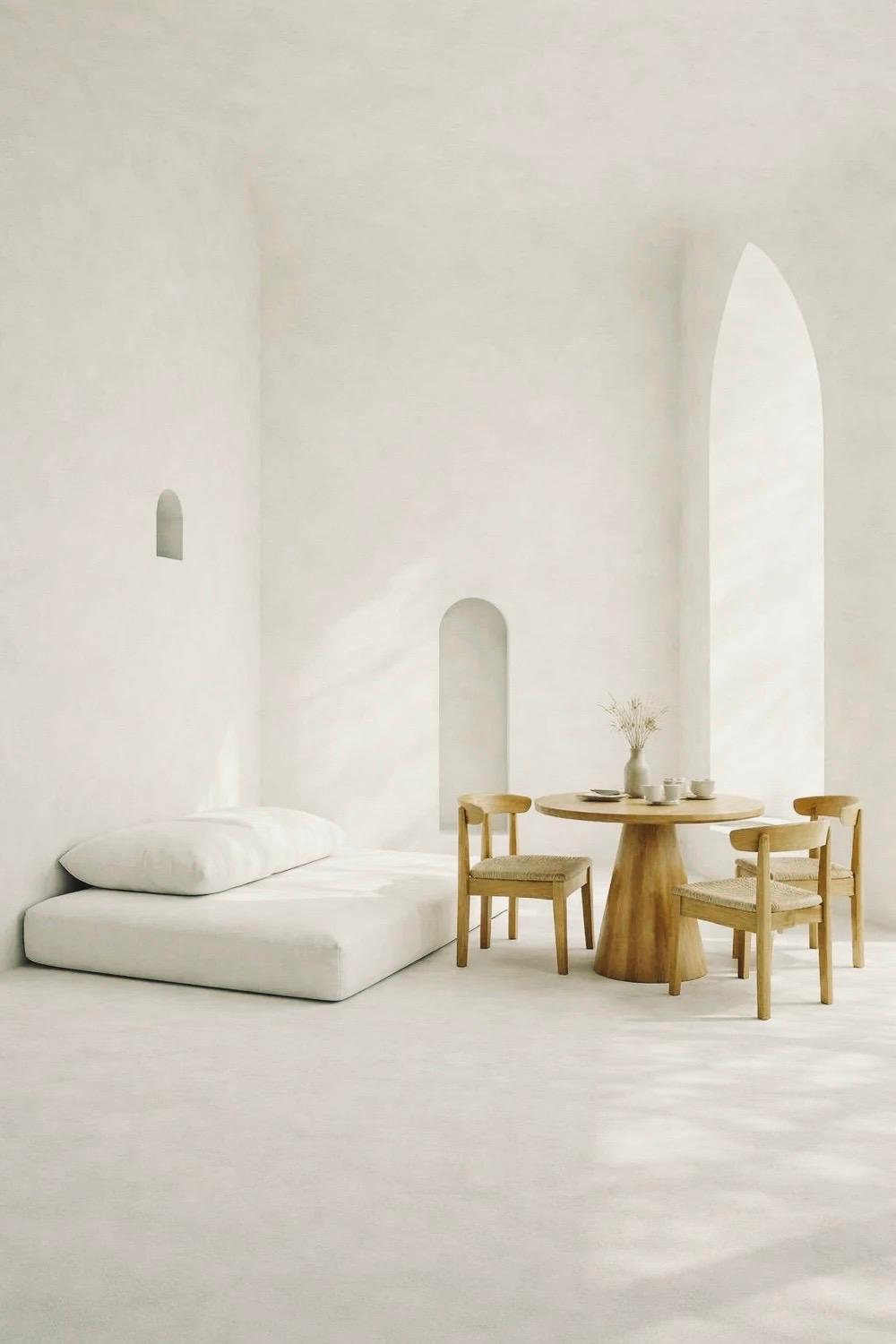 Beige Limewash paint for walls, showcasing Quiet limewash paint from Limewash.com with a smooth, matte finish.