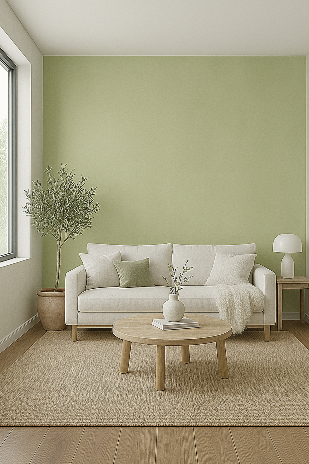 Limewash Paint - Matcha Colour (light muted green) – Limewash.com